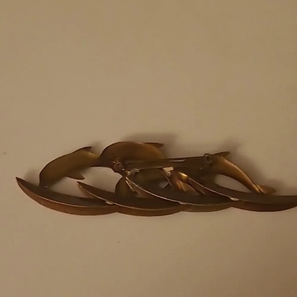 Elegant Dolphin Pin